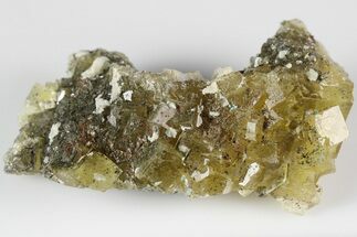 2.3" Gemmy, Yellow, Cubic Fluorite Cluster - Moscona Mine, Spain - Crystal #188276
