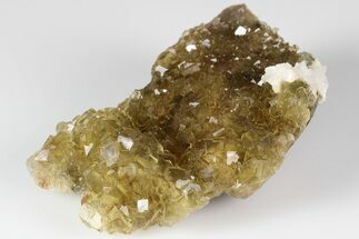 Gemmy, Yellow, Cubic Fluorite Cluster - Moscona Mine, Spain #188305