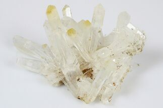 Pristine, Mango Quartz Crystal Cluster - Cabiche, Colombia #188360