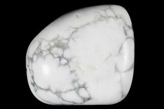 Large Tumbled White Howlite Stones - Crystal #189933