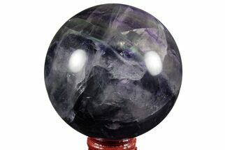 Colorful, Purple Fluorite Sphere - China #190793