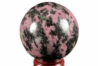Rhodonite Sphere - Madagascar #180698