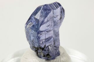 .68" Brilliant, Violet Tanzanite Crystal - Merelani Hills, Tanzania - Crystal #190866