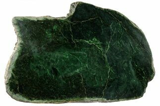 Polished Canadian Jade (Nephrite) Slab - British Columbia #195803