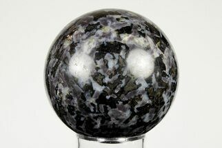 Polished, Indigo Gabbro Sphere - Madagascar #196150
