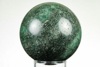 Polished Fuchsite Sphere - Madagascar #196291
