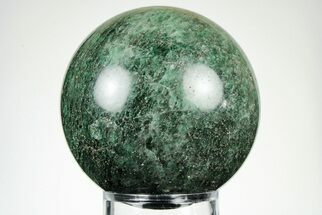 3" Polished Fuchsite Sphere - Madagascar - Crystal #196306