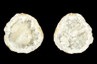 2.15" Keokuk Druzy Quartz Geode with Calcite - Illinois - Crystal #195985