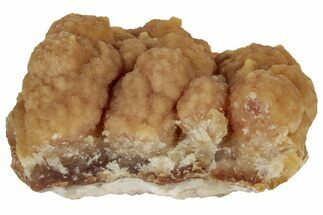 Red-Orange Botryoidal Aragonite Formation - Peru #195674
