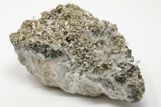 7.1" Pyrite, Sphalerite and Quartz Crystal Association - Peru - Crystal #195646