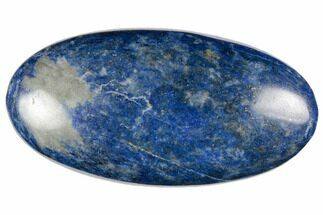 Polished Lapis Lazuli Palm Stone - Pakistan #187641