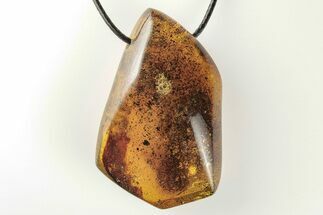 Polished Chiapas Amber ( grams) Necklace - Mexico #197977