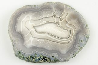 Polished Banded Agate Slice - Mexico #198180