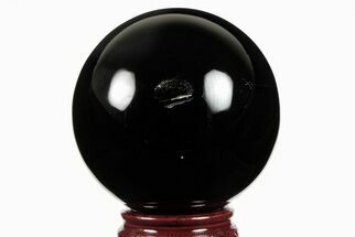 Polished Obsidian Sphere - Mexico #198314