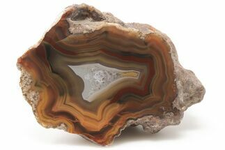 3.4" Colorful, Polished Condor Agate - Argentina  - Crystal #198571