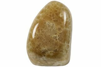 Free-Standing, Polished Brown Calcite #198813