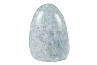 Polished, Free-Standing Blue Calcite - Madagascar #199209