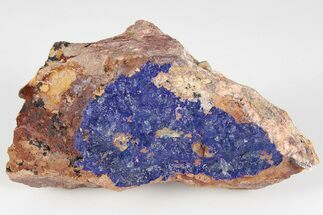3.2" Druzy Azurite Crystals on Matrix - Morocco - Crystal #202681