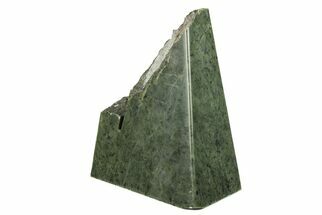 Tall, Polished Jade (Nephrite) Section - British Columbia #200453