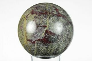 2.3" Polished Dragon's Blood Jasper Sphere - South Africa - Crystal #202739