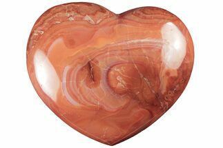Colorful Carnelian Agate Heart #205151