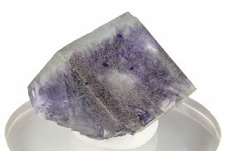 Purple & Green Cubic Fluorite Crystal - China #205586