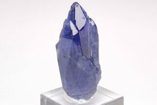 Brilliant Blue-Violet Tanzanite Crystal - Merelani Hills, Tanzania #206037