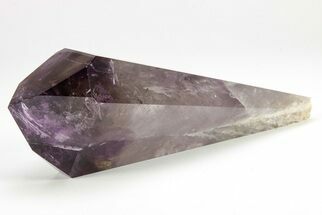 Polished Amethyst Crystal Point - Brazil #206589