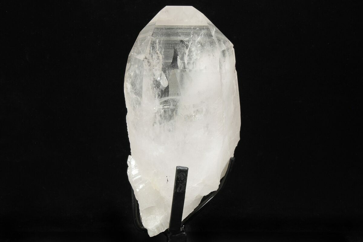 Clear Quartz Crystal Point, Polished - The Fossil Cartel
