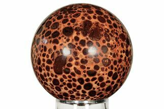 Polished Bauxite (Aluminum Ore) Sphere - Russia #207140