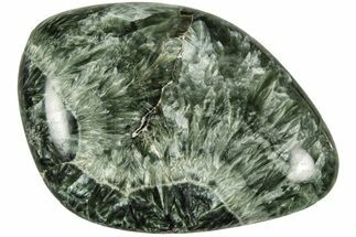 Polished Seraphinite Stone - Korshunovkiy Mine, Siberia #208465