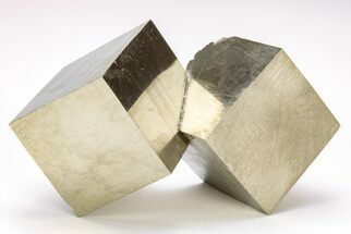 Natural Pyrite Cube Cluster - Spain #209079
