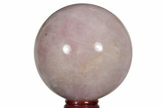 Polished Rose Quartz Sphere - Madagascar #210183
