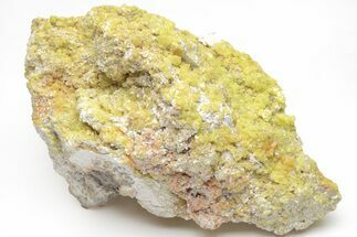 Sulfur Crystals on Matrix - Steamboat Springs, Nevada #209729