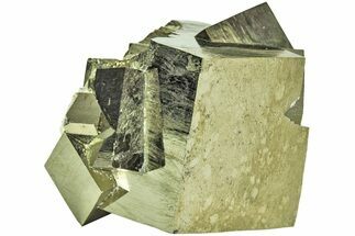 Natural Pyrite Cube Cluster - Spain #211404