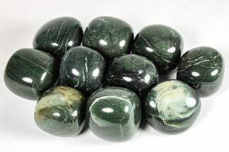 Large Tumbled Nephrite Jade Stones #212580