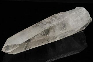 Striated Lemurian Quartz Crystal - Brazil #212549
