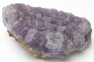 Purple Cubic Fluorite Crystal Cluster - Morocco #213146