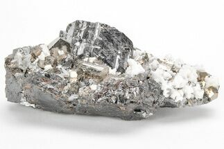 Cubic Pyrite, Sphalerite and Quartz Crystal Association - Peru #213660