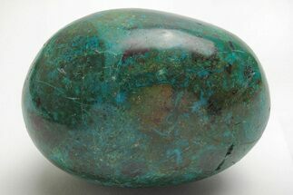 Polished Chrysocolla and Malachite Stone - Peru #210970