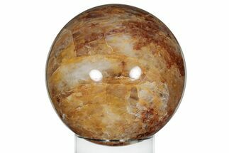 Captivating, Polished Hematoid Quartz Sphere #213999