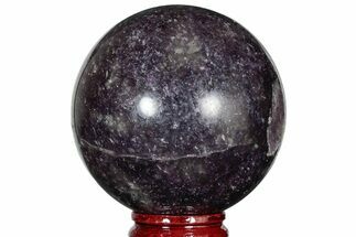 Sparkly, Purple Lepidolite Sphere - Madagascar #214011
