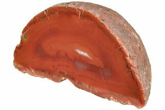 Bright Red, Polished Patagonia Agate - Argentina #214912