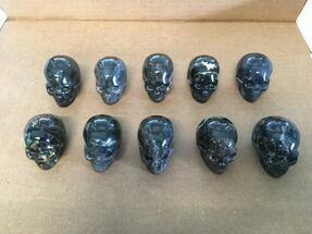Clearance Lot: Polished Stone Skulls - Pieces #215254