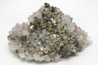 Hematite Quartz, Chalcopyrite and Pyrite Association - China #205542