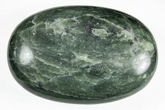 Polished Jade (Nephrite) Palm Stone - Afghanistan #217727