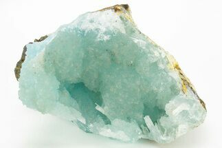 Blue-Green Aragonite Aggregation - Wenshan Mine, China #218009