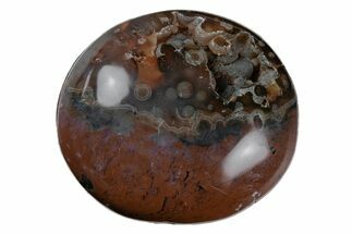 Polished Ocean Jasper Stone - New Deposit #218153