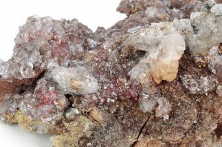 Quartz and Calcite with Metacinnabar Inclusions - Cocineras Mine #219860