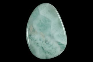 Polished, Larimar Cabochon - Dominican Republic #220111